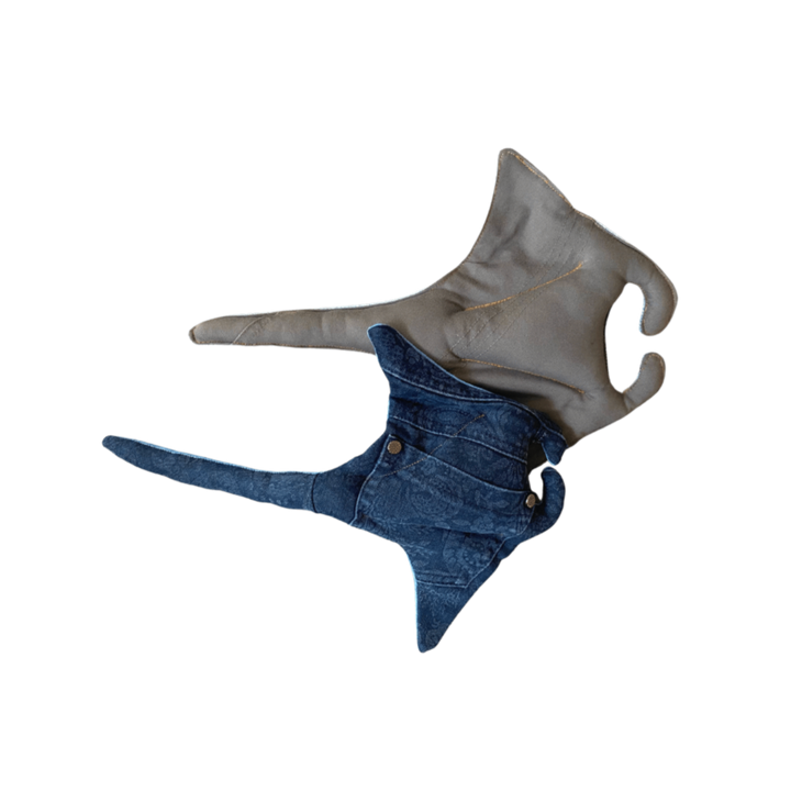Tagpi-Tagpi Manta/Mobula Ray Plushie
