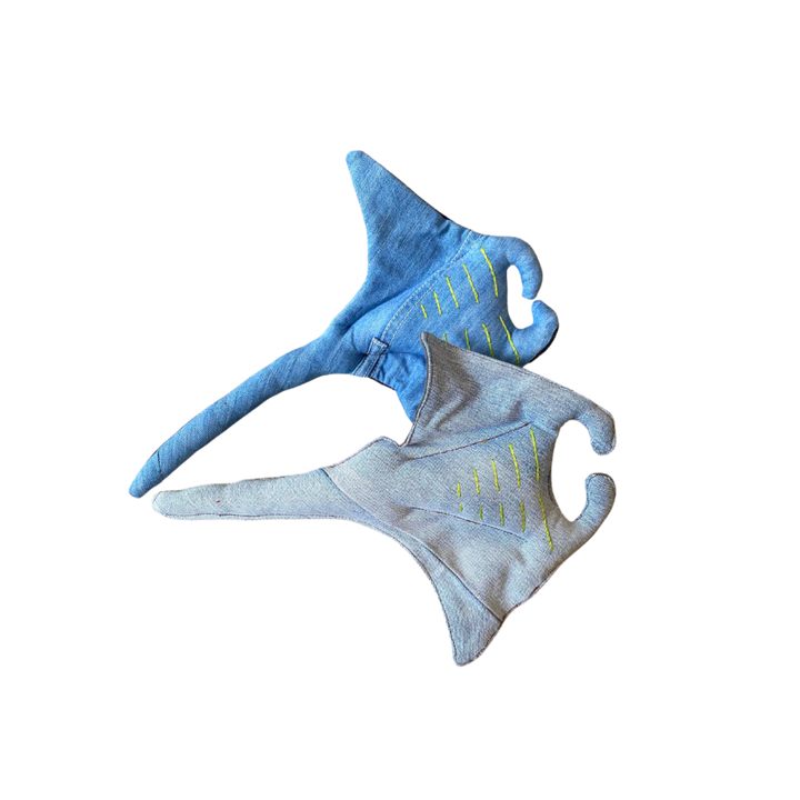 Tagpi-Tagpi Manta/Mobula Ray Plushie