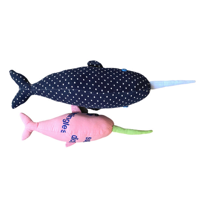 Tagpi-Tagpi Narwhal Plushie