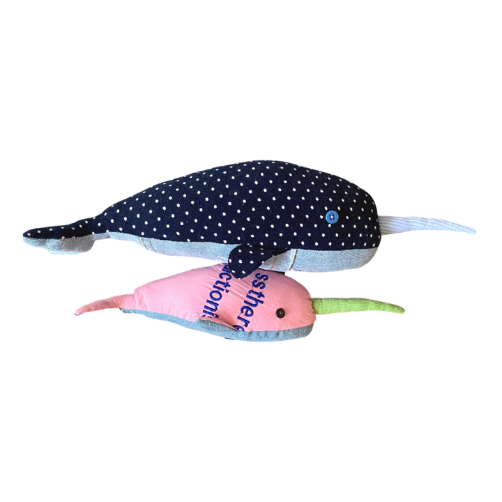Tagpi-Tagpi Narwhal Plushie