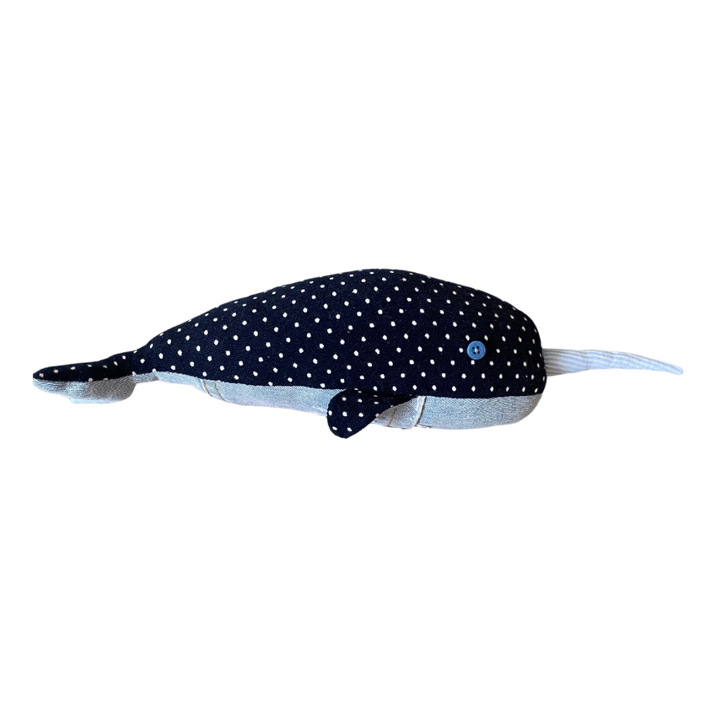 Tagpi-Tagpi Narwhal Plushie