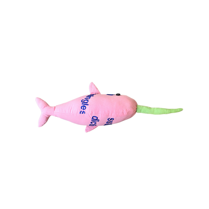 Tagpi-Tagpi Narwhal Plushie