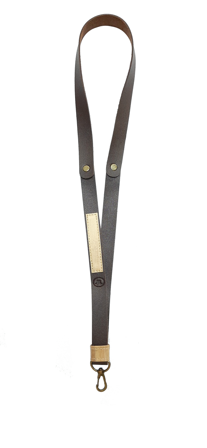 Jacinto and Lirio Obra Vegan Leather Lanyard