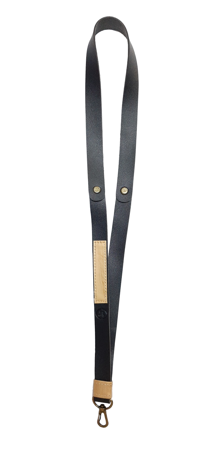 Jacinto and Lirio Obra Vegan Leather Lanyard