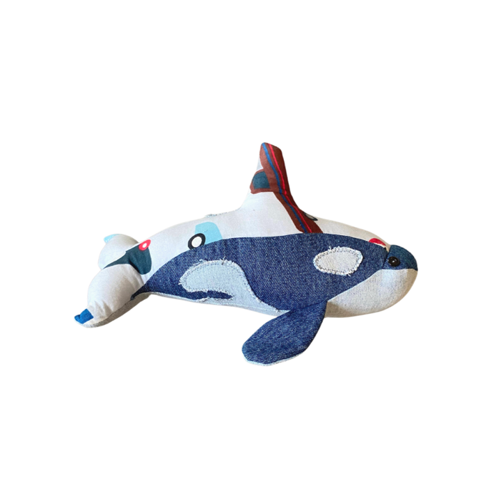 Tagpi-Tagpi Orca Plushie
