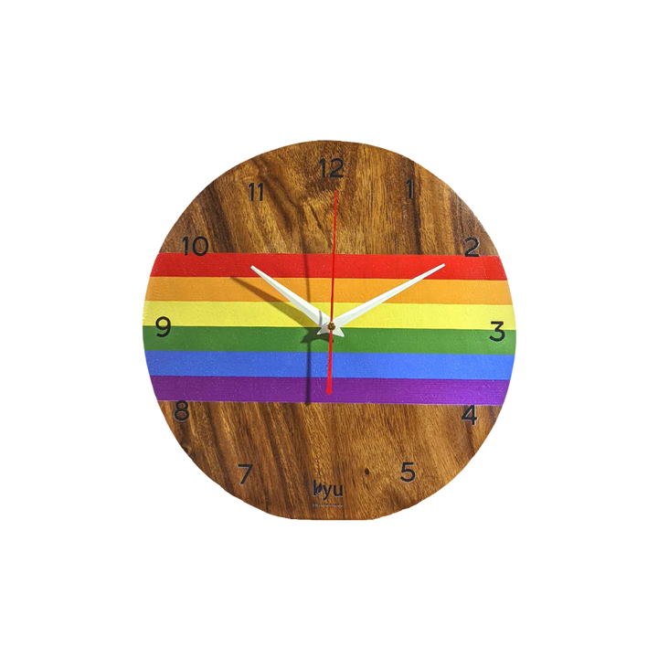 Kyu Philippines Round Desk Clock