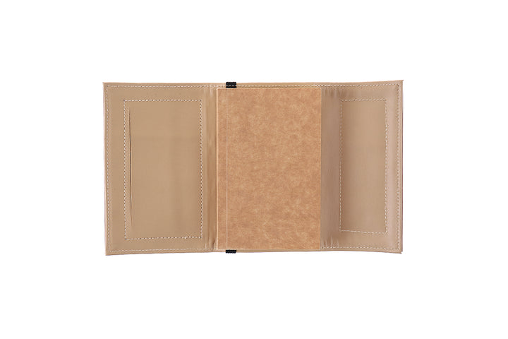 Artisan II Vegan Leather Dual-Cover Notebook Case in Butterscotch & Turquoise (Mini)-Fashion Accessories-Jacinto & Lirio-Roots Collective PH