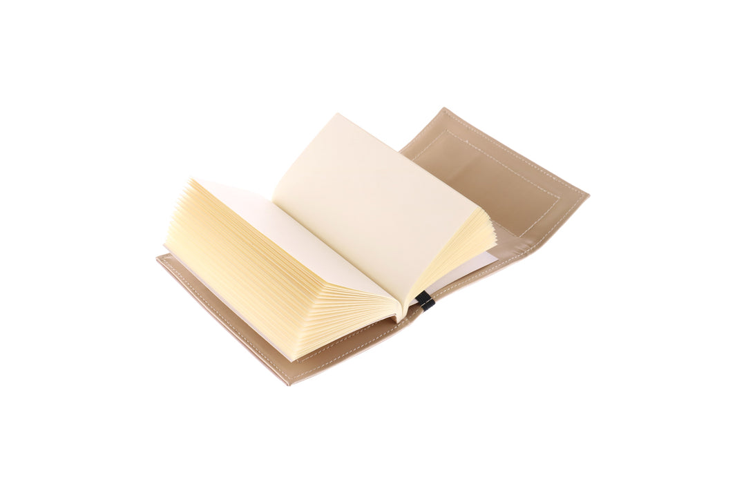 Artisan II Vegan Leather Dual-Cover Notebook Case in Butterscotch & Turquoise (Mini)-Fashion Accessories-Jacinto & Lirio-Roots Collective PH