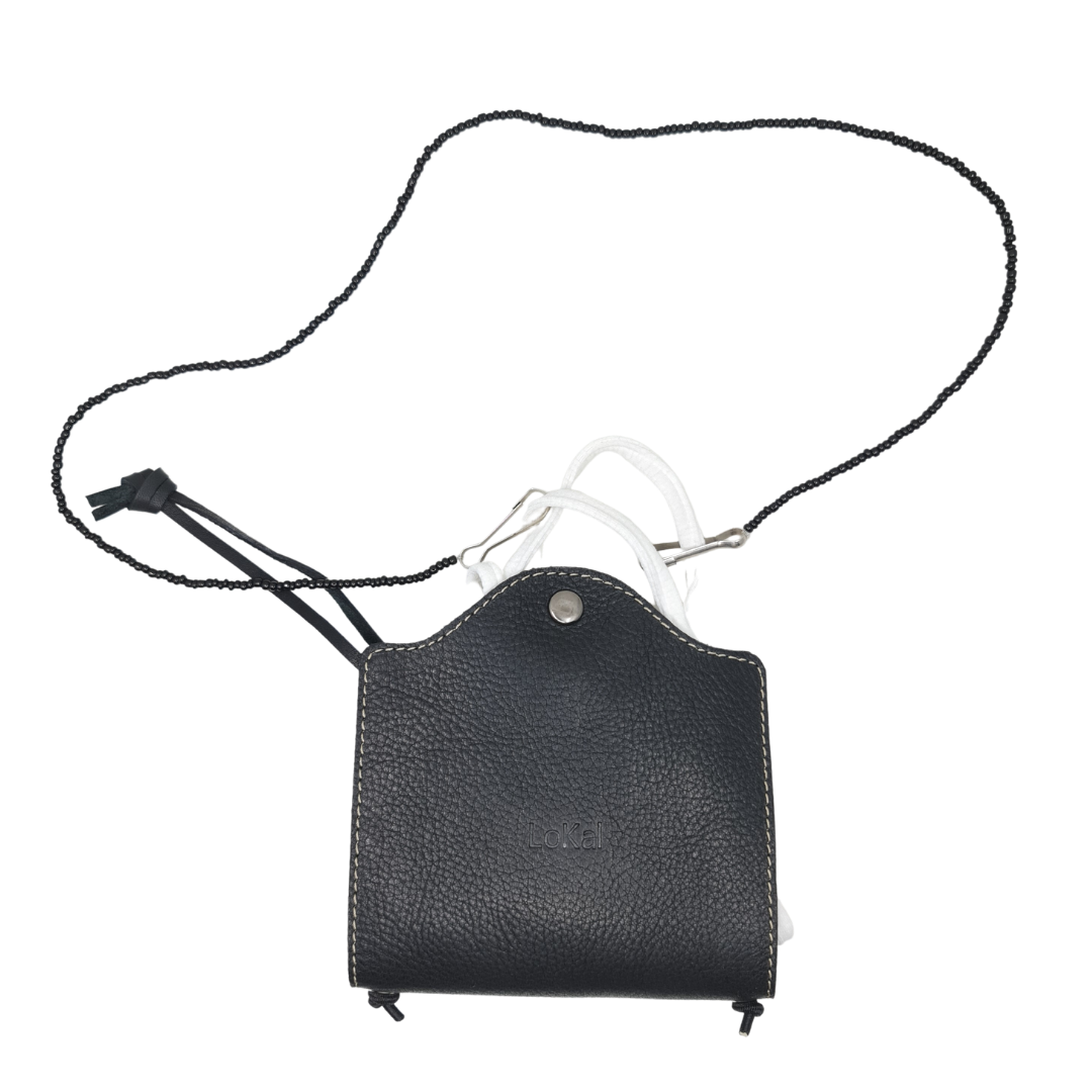 LoKal Crafts Manila Personalized Selene Leather Mask Holder