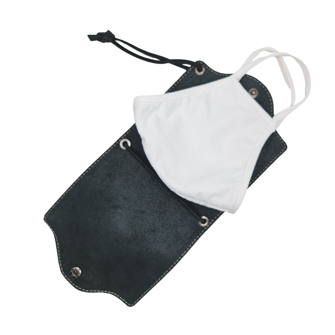 LoKal Crafts Manila Personalized Selene Leather Mask Holder