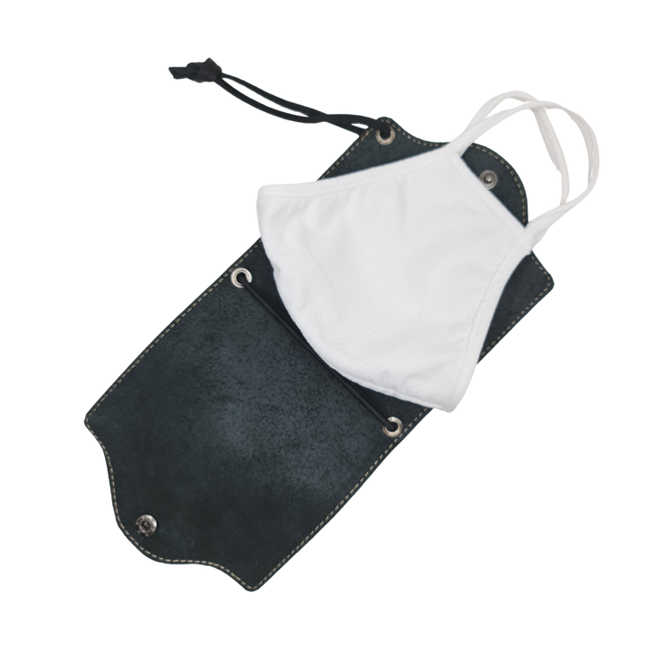 LoKal Crafts Manila Personalized Selene Leather Mask Holder