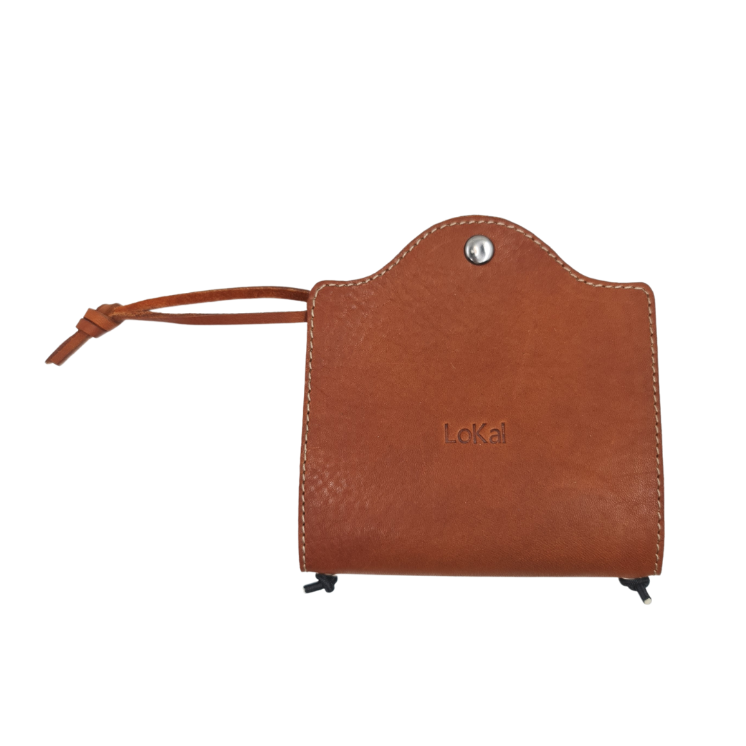 LoKal Crafts Manila Selene Leather Mask Holder