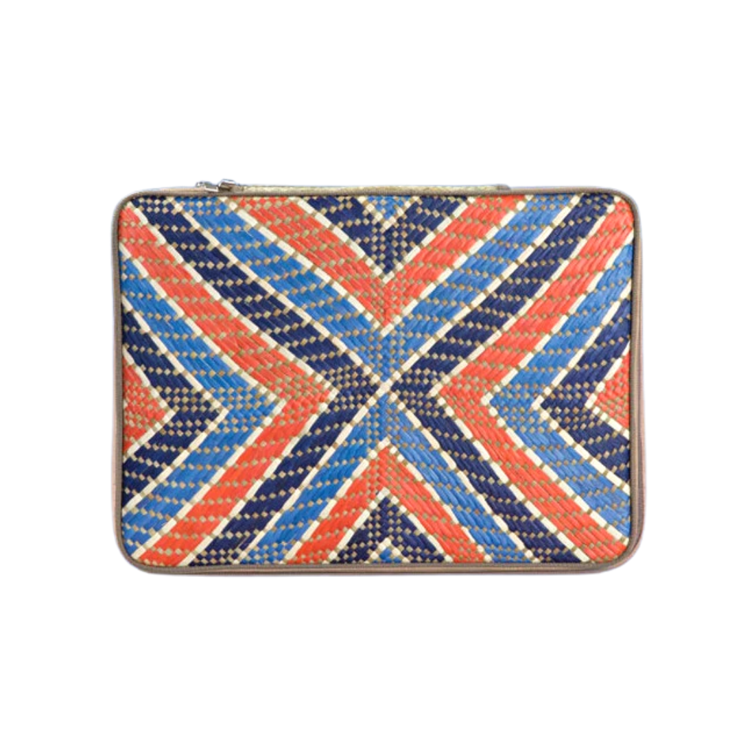 Woven Abre Tikog Grass Tablet Sleeve in Sinag
