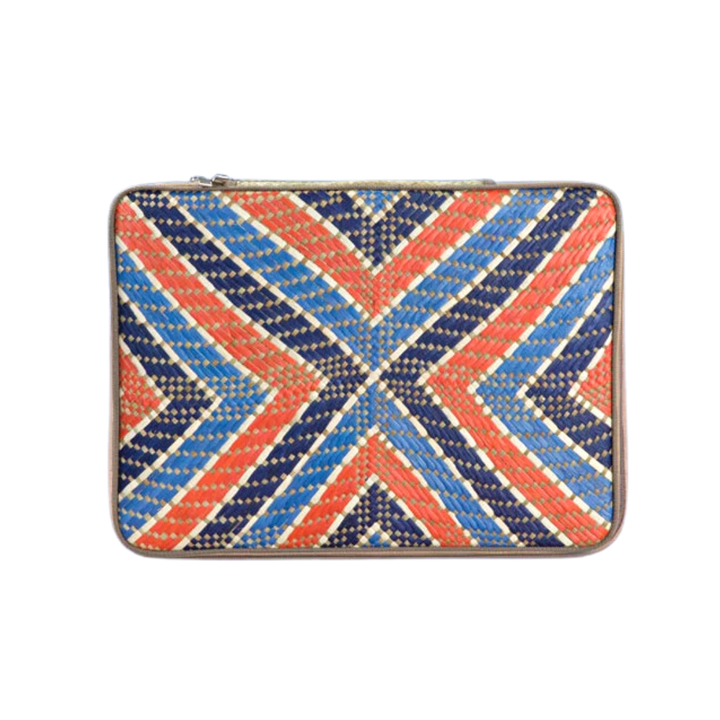 Woven Abre Tikog Grass Tablet Sleeve in Sinag