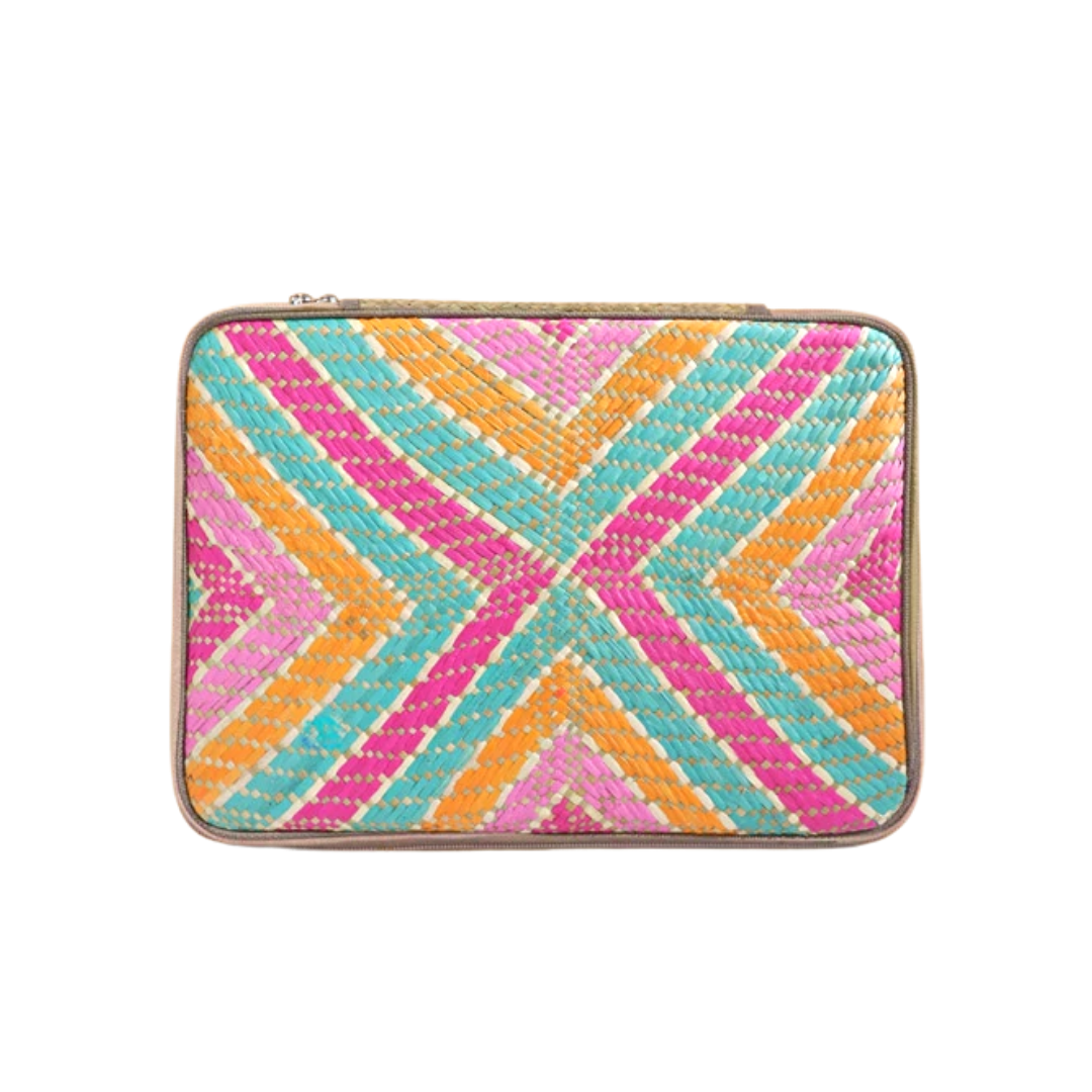 Woven Abre Tikog Grass Tablet Sleeve in Sinag