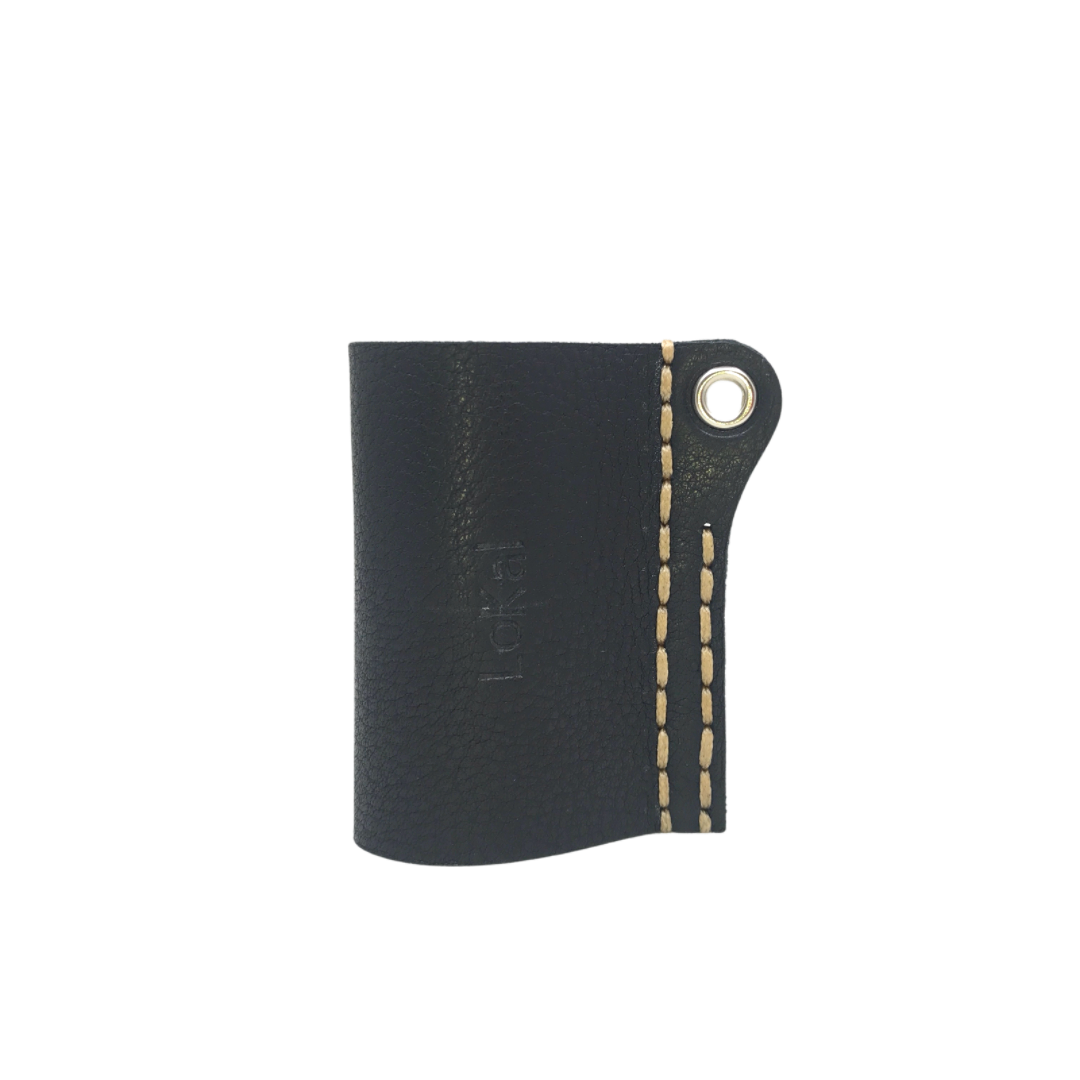 LoKal Crafts Manila Sirius Leather Sanitizer Sleeve