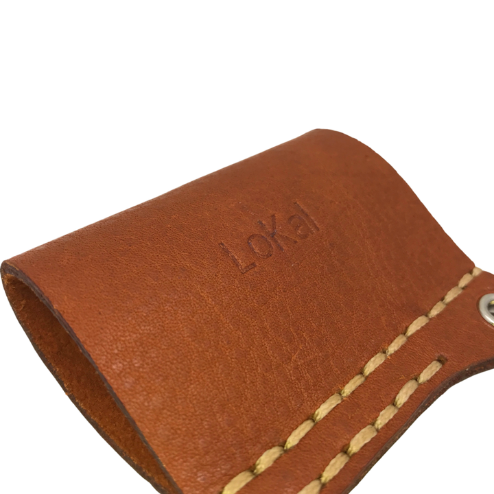 LoKal Crafts Manila Sirius Leather Sanitizer Sleeve