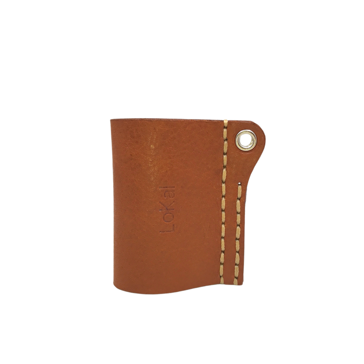 LoKal Crafts Manila Sirius Leather Sanitizer Sleeve