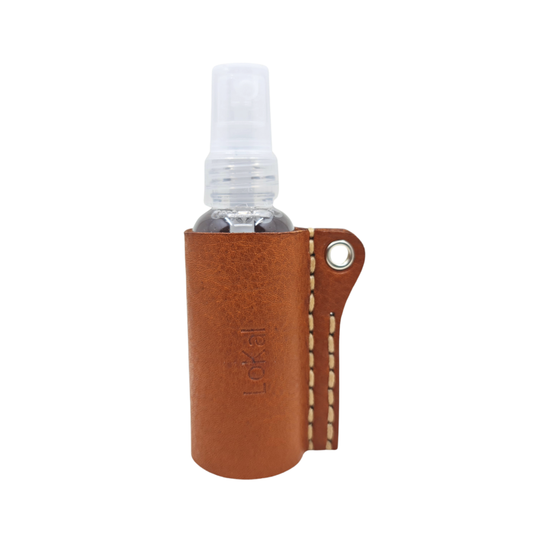 LoKal Crafts Manila Personalized Sirius Leather Sanitizer Sleeve