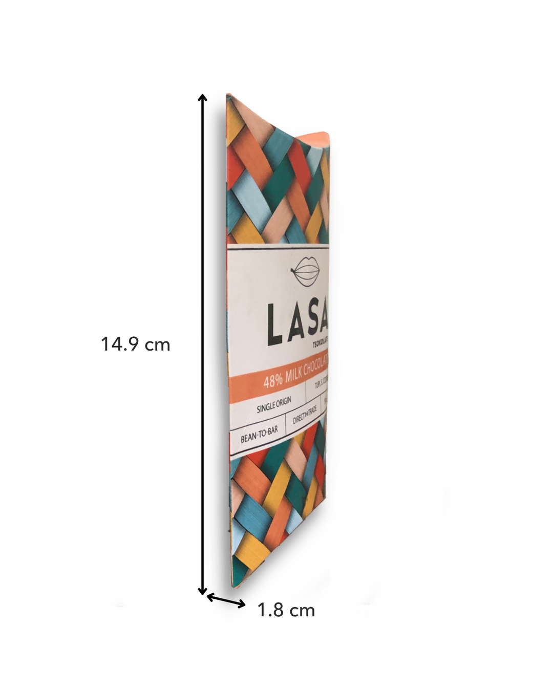 Lasa Tsokolate 61% Dark Milk Chocolate Bar