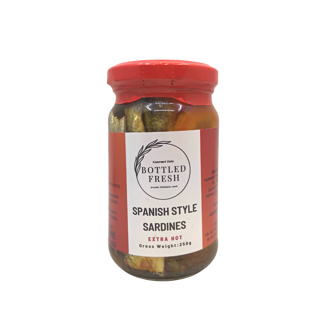 Bottled Fresh Spanish-Style Sardines