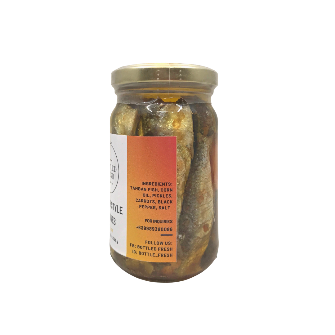 Bottled Fresh Spanish-Style Sardines