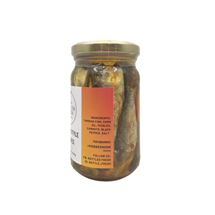 Bottled Fresh Spanish-Style Sardines