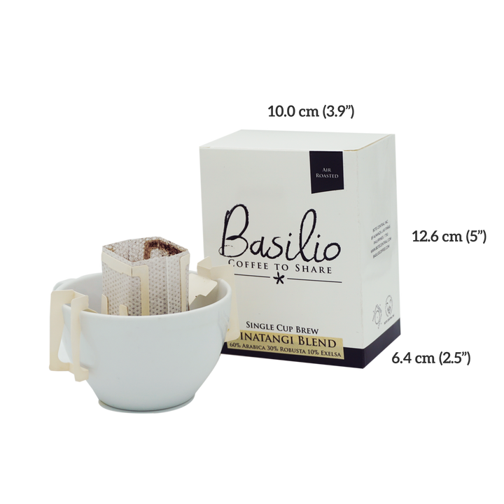 Basilio Coffee Tinatanggi Blend Drip Sachet