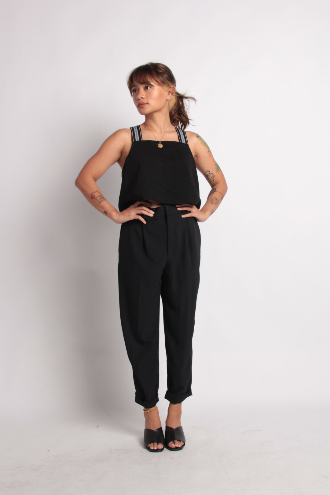 Hanap Habi Olive Top