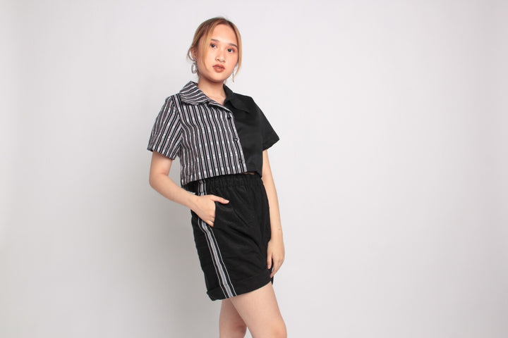 Hanap Habi Dominga Cropped Camp Shirt