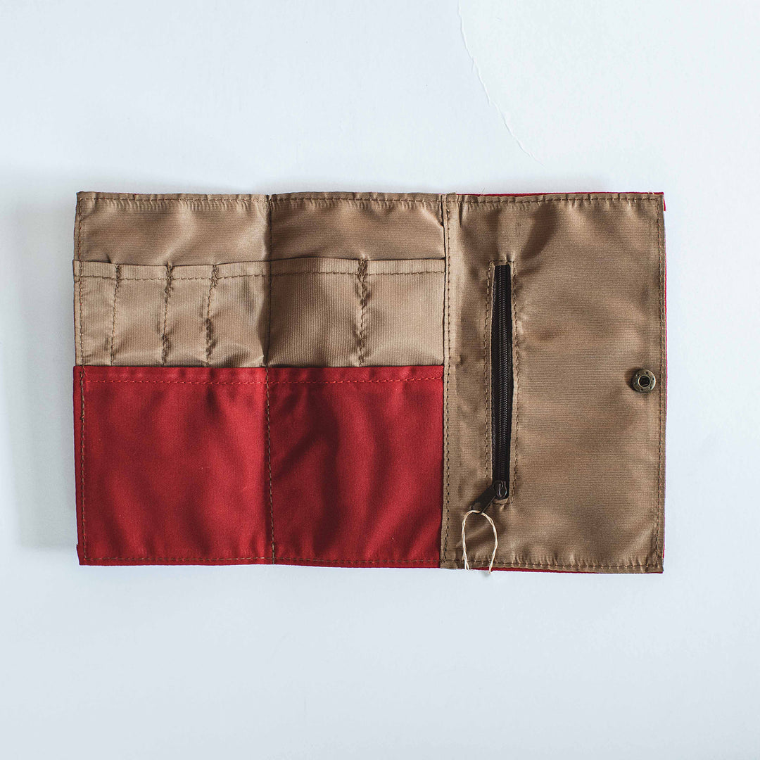 Cadden Waxed Canvas Trifold Organizer - Roots Collective PH