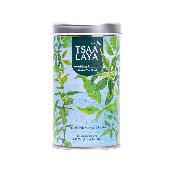 Tsaa Laya Soothing Comfort (Lagundi with Mint & Pandan) Herbal Tea Blend