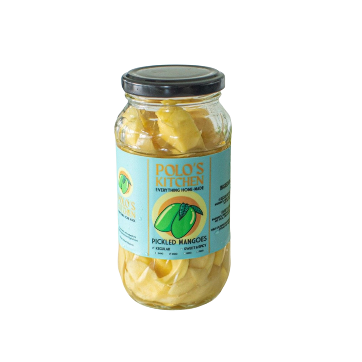 Polo's Kitchen Pickled Mangoes Sweet and Spicy Flavor