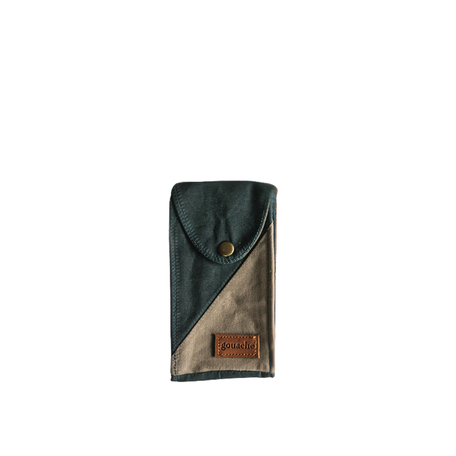 Mikko Waxed Canvas Pouch - Roots Collective PH