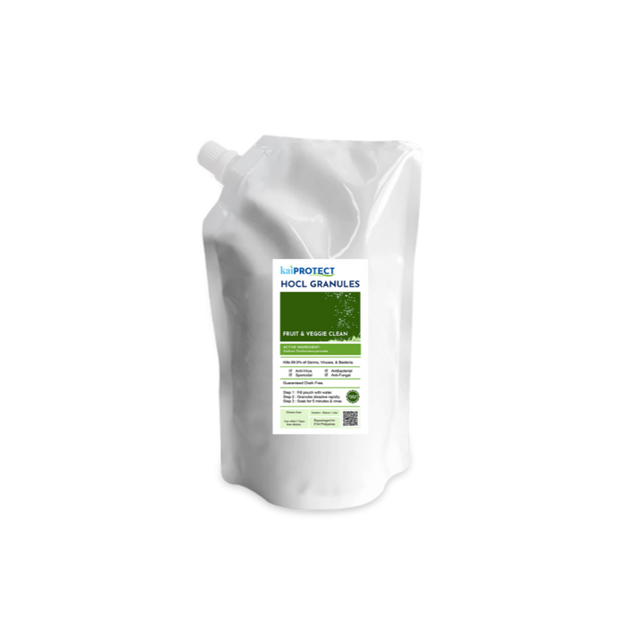 kaiPROTECT Fruit and Veggie Clean Granules Pouch Set