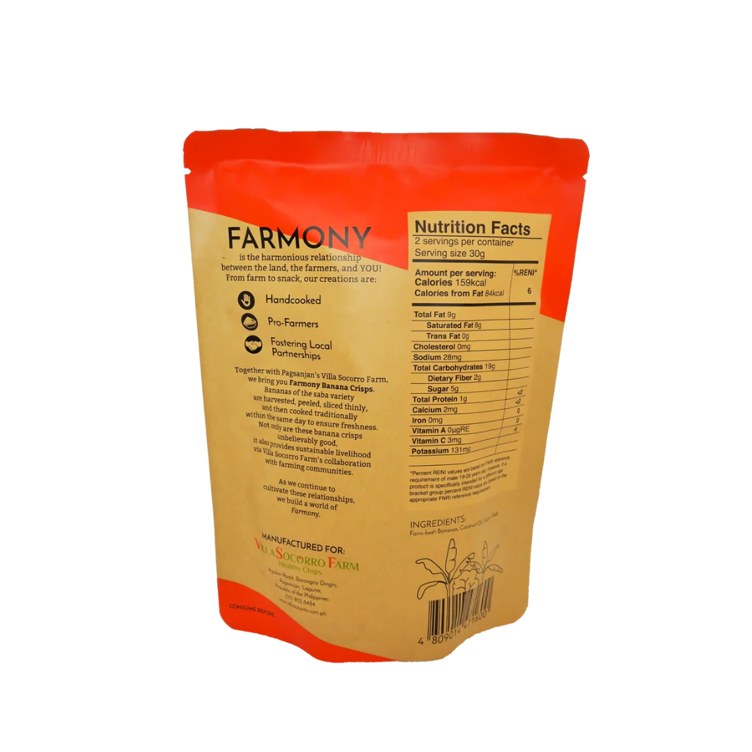 Farmony Banana Crisps