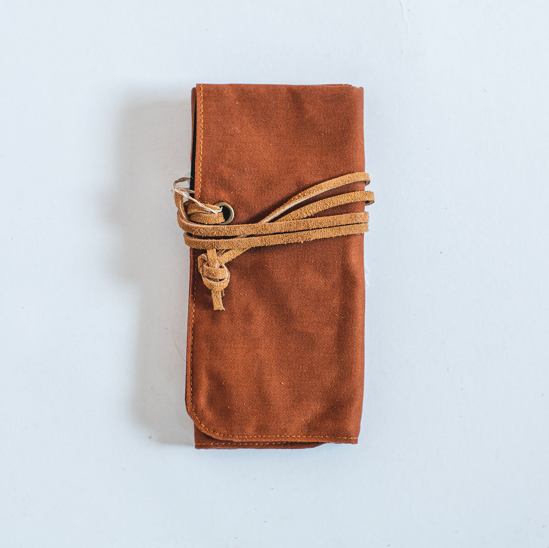 Barrie Waxed Canvas Watch Roll - Roots Collective PH