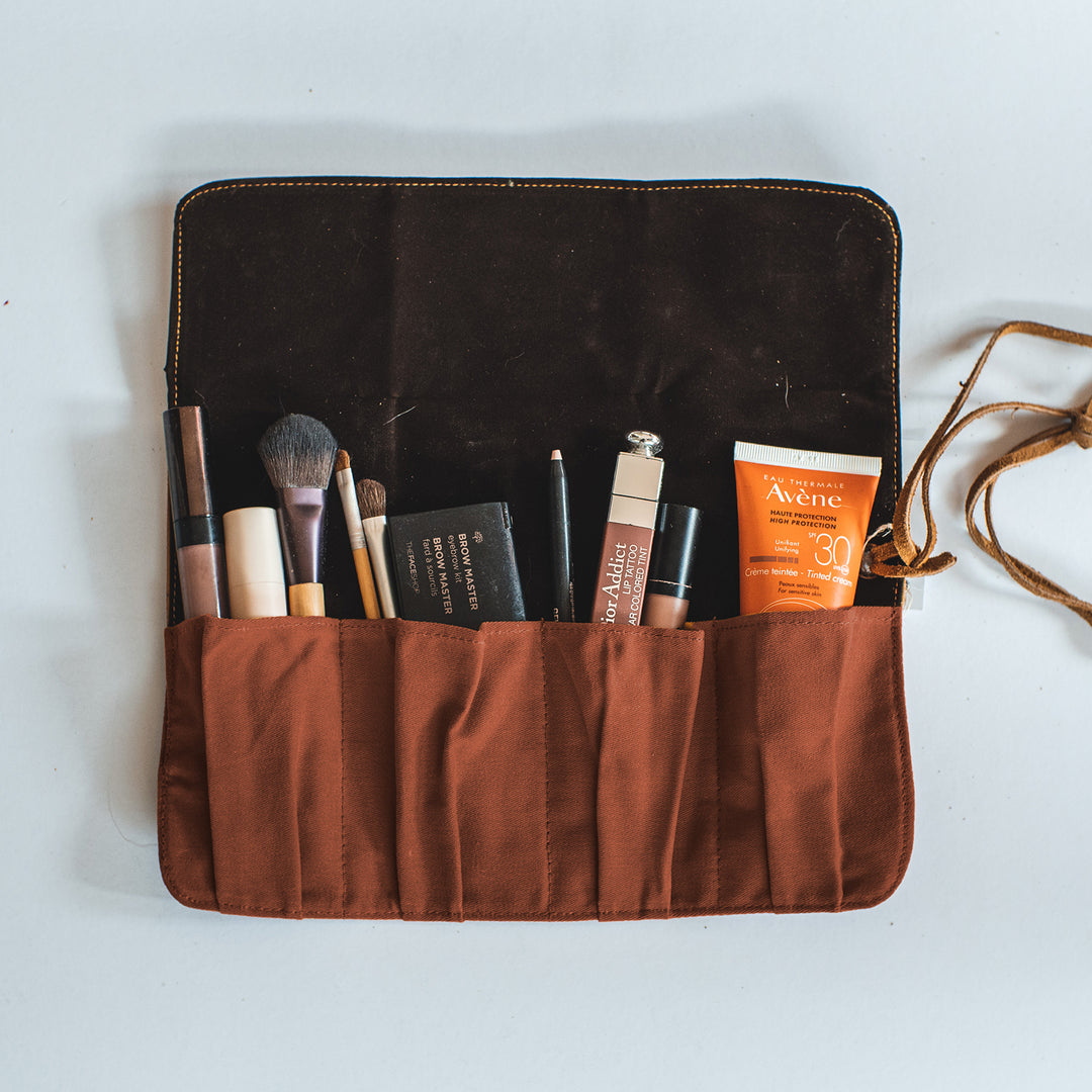 Barrie Waxed Canvas Watch Roll - Roots Collective PH