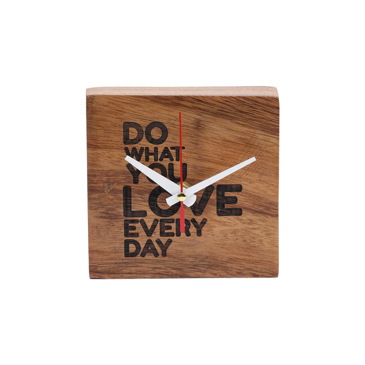 Kyu Philippines Square Desk Clock