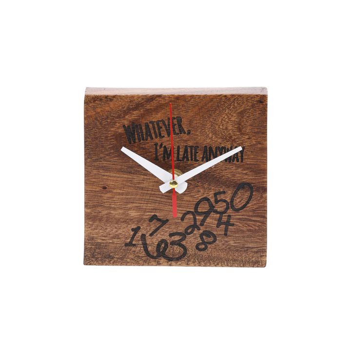 Kyu Philippines Square Desk Clock