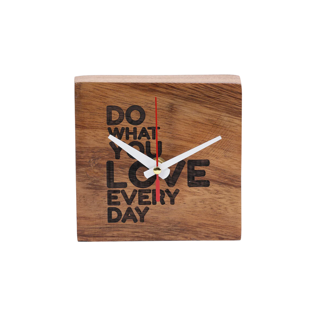 Kyu Philippines Square Desk Clock (Custom)