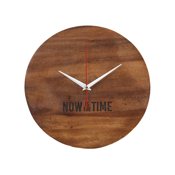 Kyu Philippines Wooden Wall Clock 8 Inches