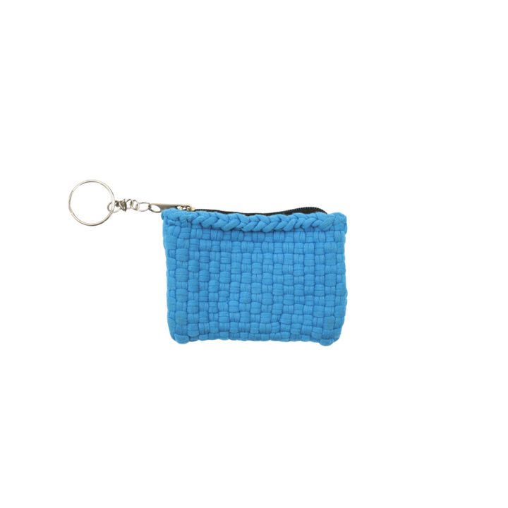 HABI Footwear and Lifestyle Handwoven Coin Pouch Keychain