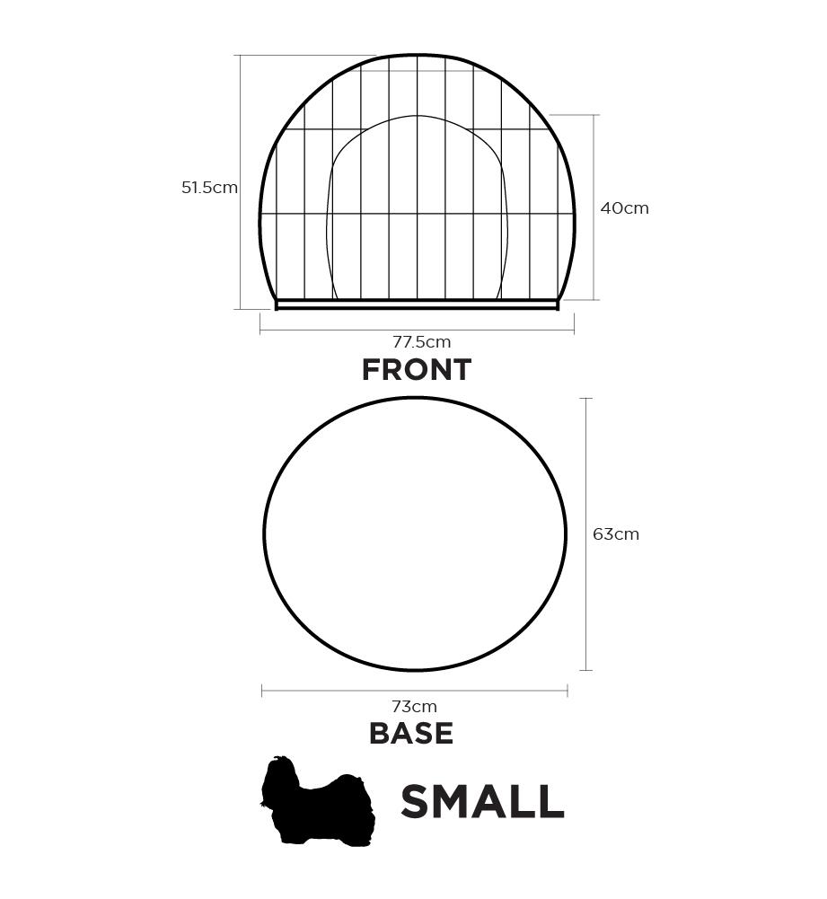 Bowhouse Dome Home Doggie Bed