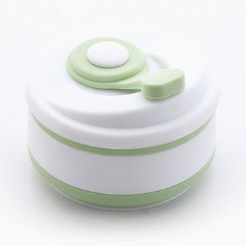 Collapsible Silicon Cup (Green) - Roots Collective PH