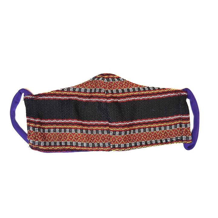 Reusable Face Mask with Filter Pocket - Inabel Weave - Roots Collective PH