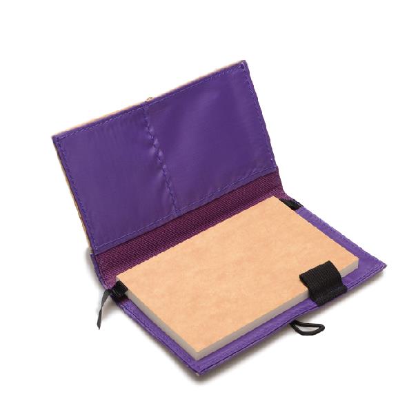 Pinto Vegan Leather Notebook in Amethyst (Mini) - Roots Collective PH