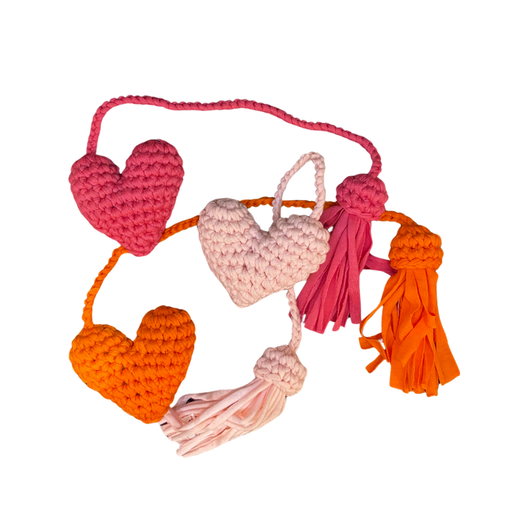 HABI Lifestyle Upcyled Crocheted Bagcharms