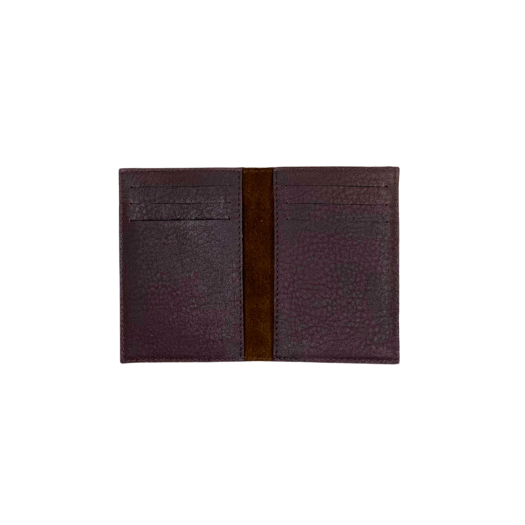 LoKal Crafts Manila Iris Leather Card Holder