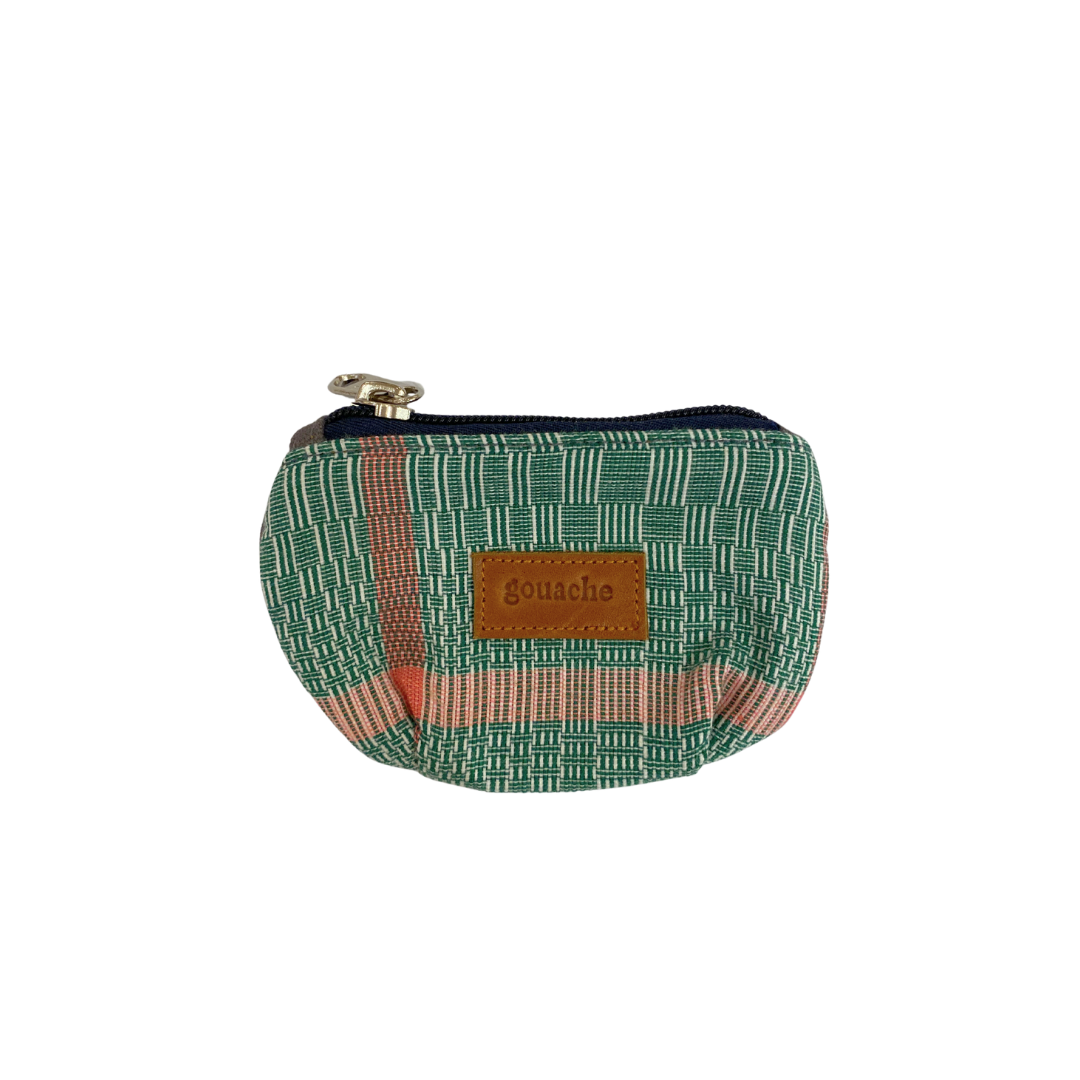 Gouache Indigenous Weaves & Canvas Coin Purse